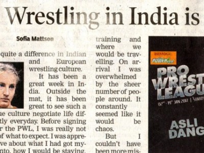 Wrestling in India is about spending time