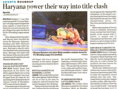 Haryana Power their way into title clash