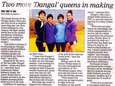 Two more "Dangal" queens in making