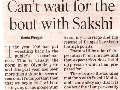 Can't wait for bout with Sakshi