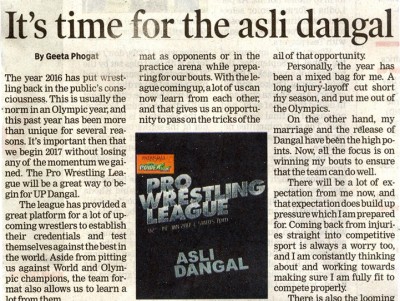 It's time for asli Dangal